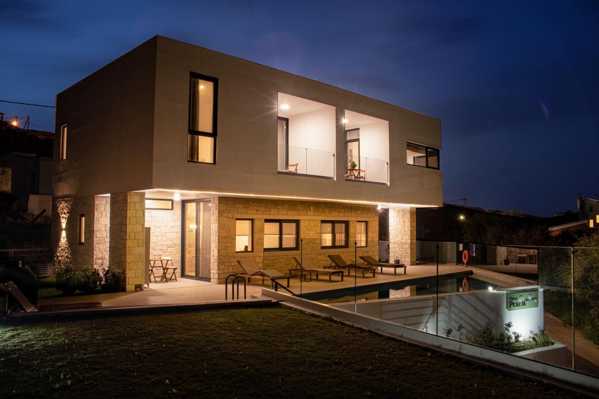 Ferienwohnung Cream Cozy Getaway - 3 Pearls Pool Retreat Dempla Exterior foto