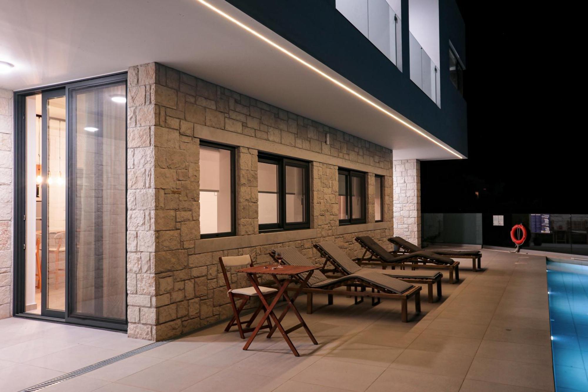 Ferienwohnung Cream Cozy Getaway - 3 Pearls Pool Retreat Dempla Exterior foto