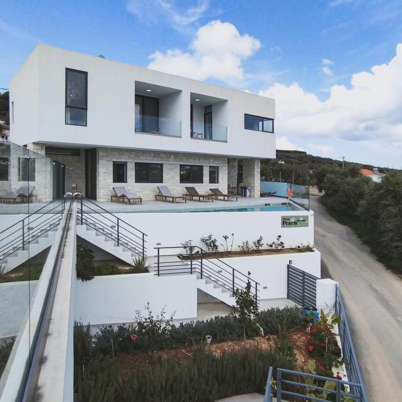 Ferienwohnung Cream Cozy Getaway - 3 Pearls Pool Retreat Dempla Exterior foto